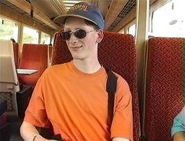 John Hayes on the 15:21 train from Newton Abbot to London